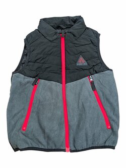 Jarní vesta šedá černá pro kluky secondhand TU Jarní vesta šedá černá pro kluky secondhand TU