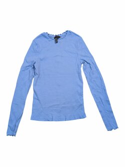 Světle modré triko elastické pro holky secondhand New Look Světle modré triko elastické pro holky secondhand New Look