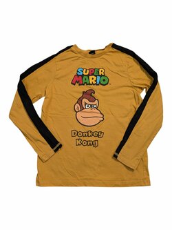 Žluté triko Super Mario pro kluky secondhand George Žluté triko Super Mario pro kluky secondhand George
