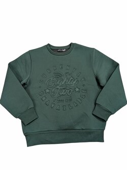 Tmavě zelená mikina pro kluky secondhand