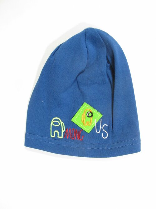Modrá čepička přechodová pro kluky nová