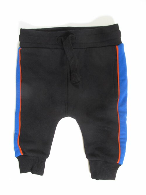 Tepláky modro černé pro kluky secondhand