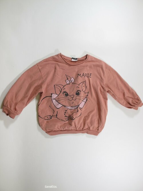 Mikina pro holkys kočkou secondhand