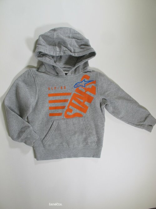 Mikina šedá pro kluky secondhand