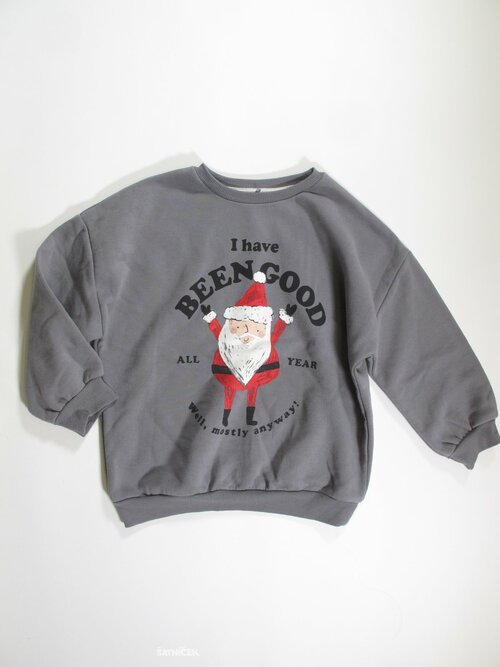 Šedá mikina pro holky secondhand