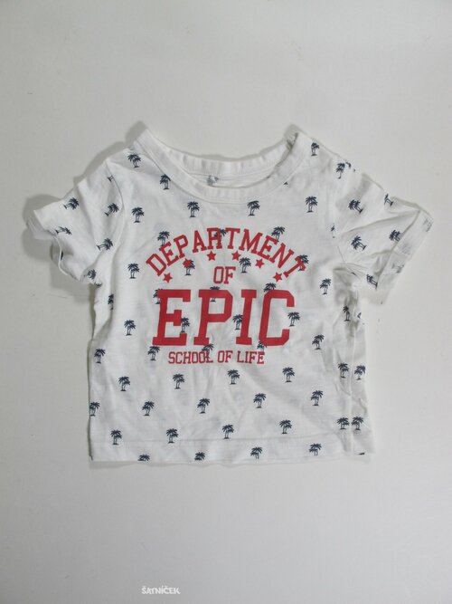 Triko  pro děti  s palmami secondhand