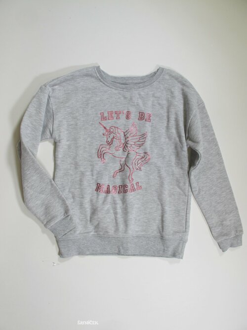 Mikina pro holky šedá secondhand