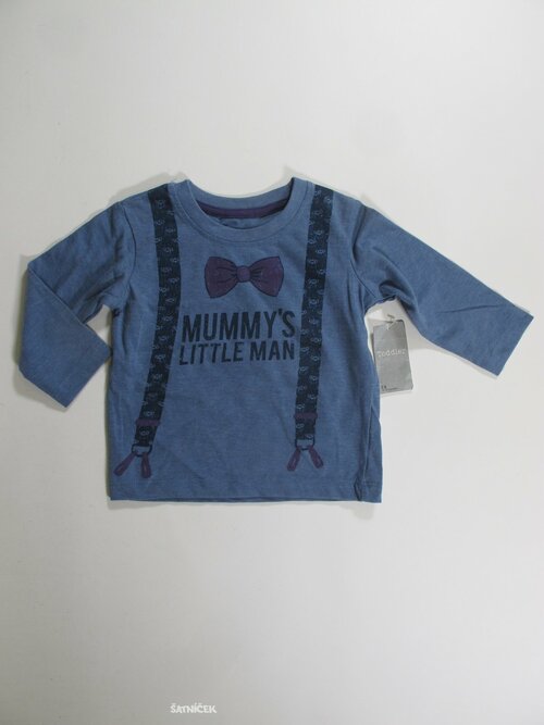 Triko dl.rukáv modré outlet