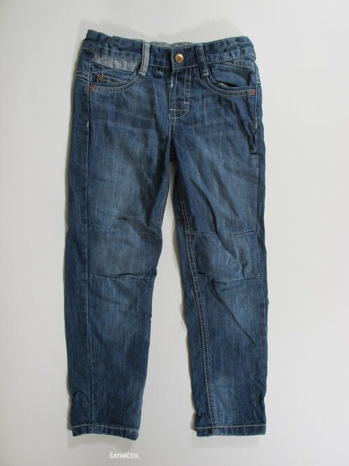Džínové kalhoty pro kluky modré secondhand