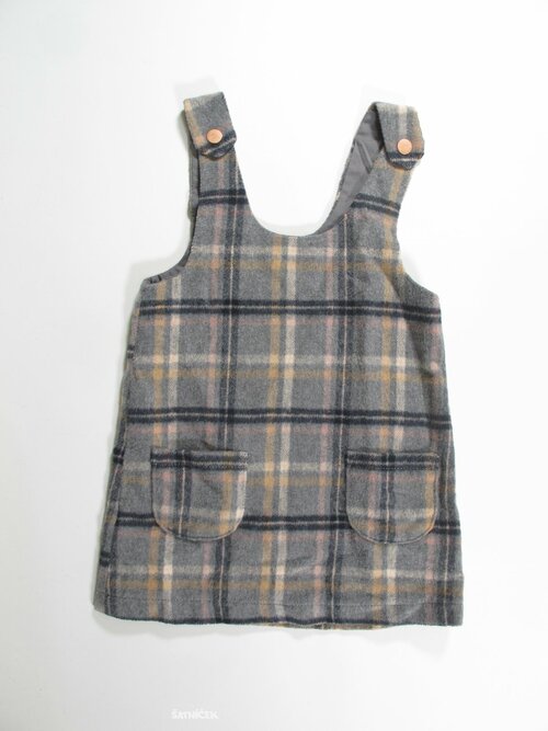 Kostkovaná šatovka pro holky secondhand