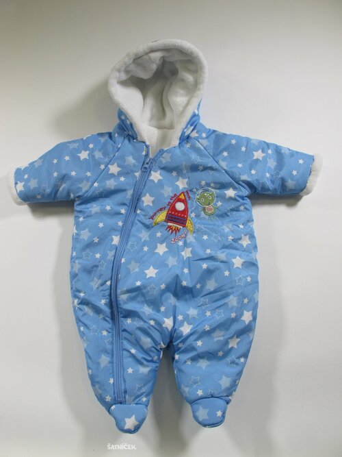 Hvězdičková zimní kombinéza pro kluky secondhand