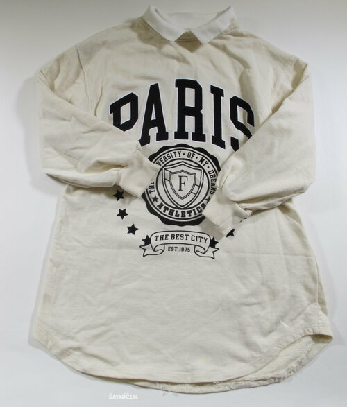 Smetanová mikina pro hoky second hand