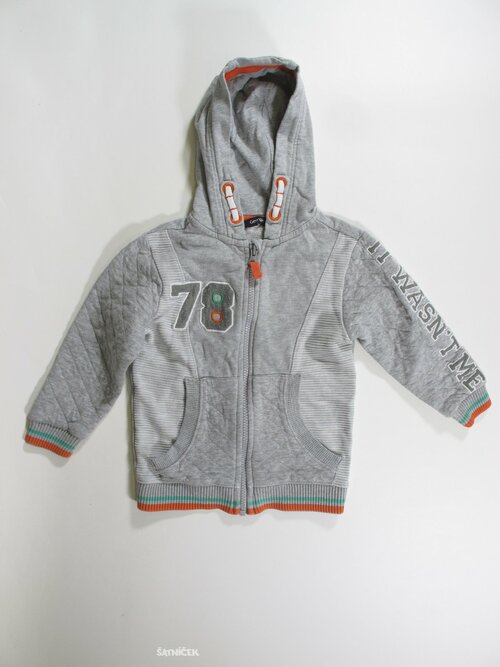 Mikina šedá pro kluky secondhand