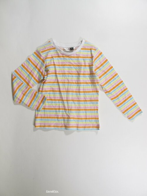 Triko dl.rukáv pro holky s pruhem secondhnad