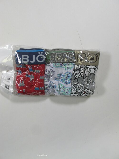 3x boxerky pro kluky s obrázky nové