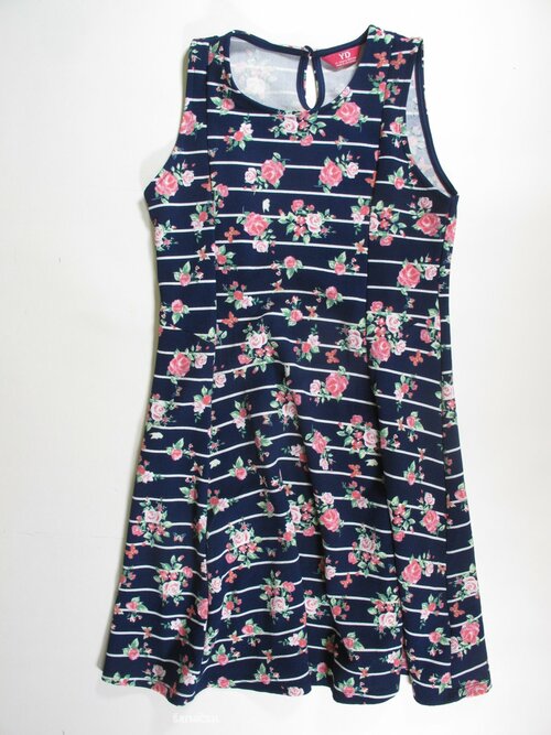 Kytkované šaty na ramínka second hand