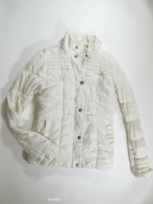 Světlá bunda přechodová secondhand