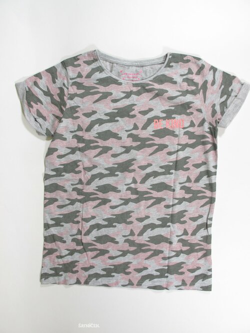 Triko pro holky maskáčové secondhand