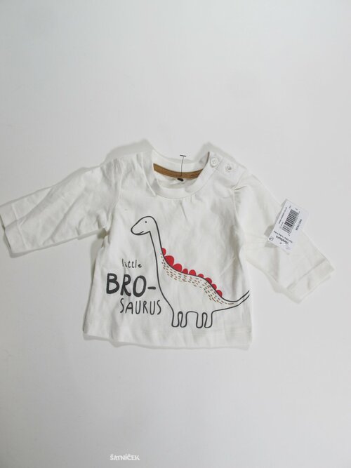 Triko dl rukáv bílé outlet