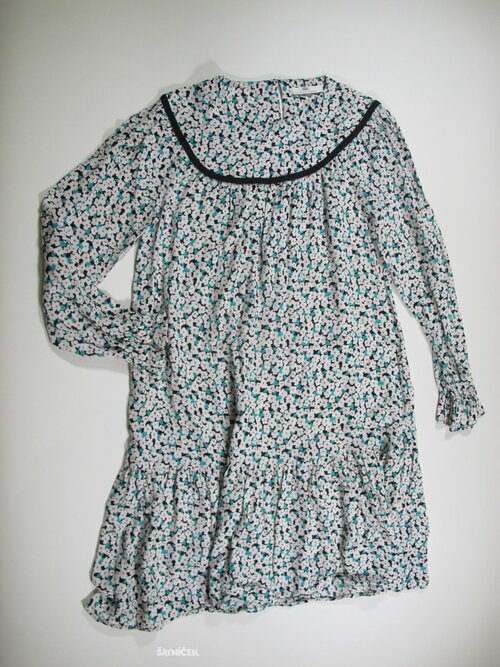 Kytkované šaty pro holky dl rukáv secondhand