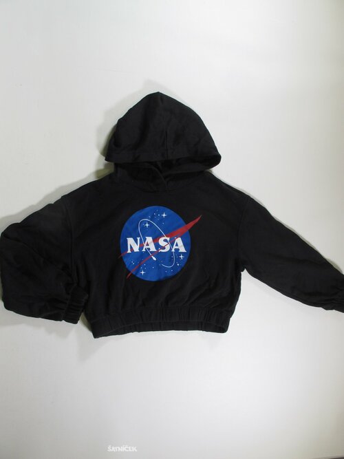 Mikina pro holky černá crop secondhand