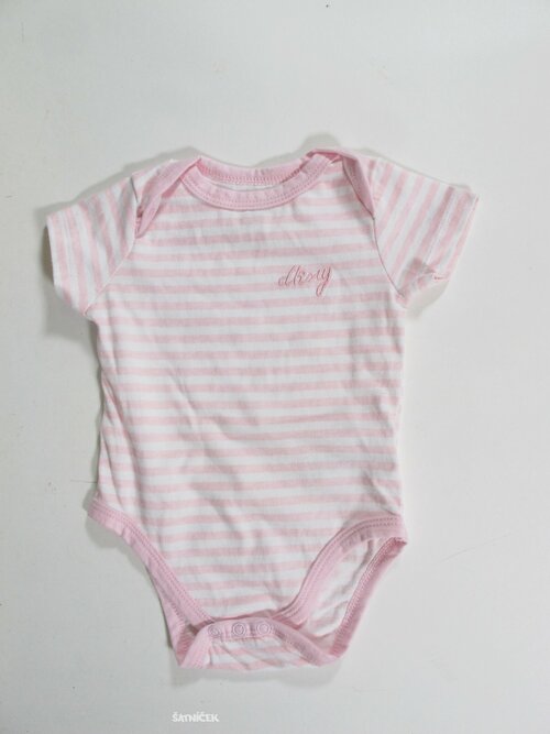 Body pro holky růžovo bílé secondhand