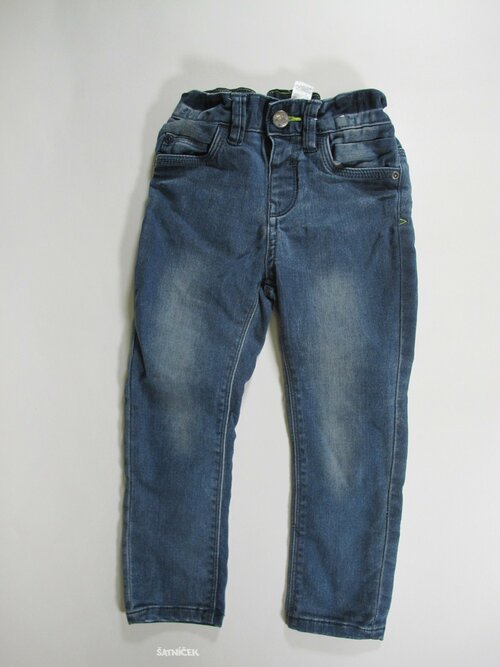 Džínové kalhoty pro kluky modré secondhand