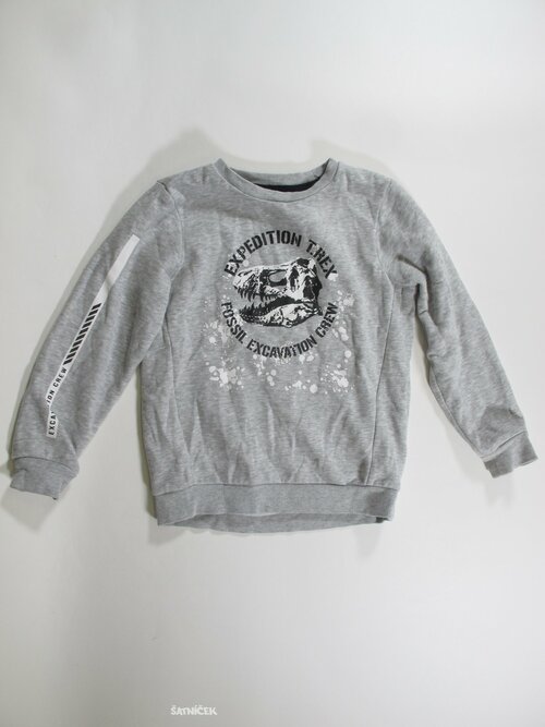 Mikina  pro kluky šedá secondhand