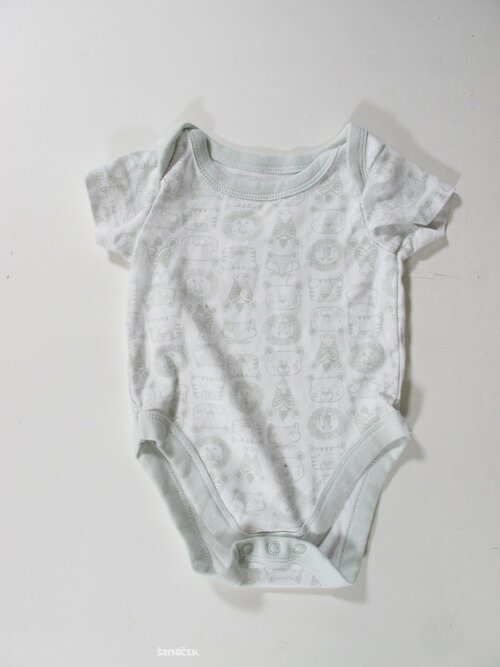 Body bílo zelenkavé pro kluky secondhand