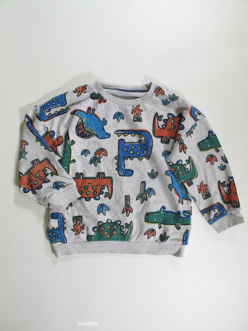 Mikina šedá pro kluky secondhand