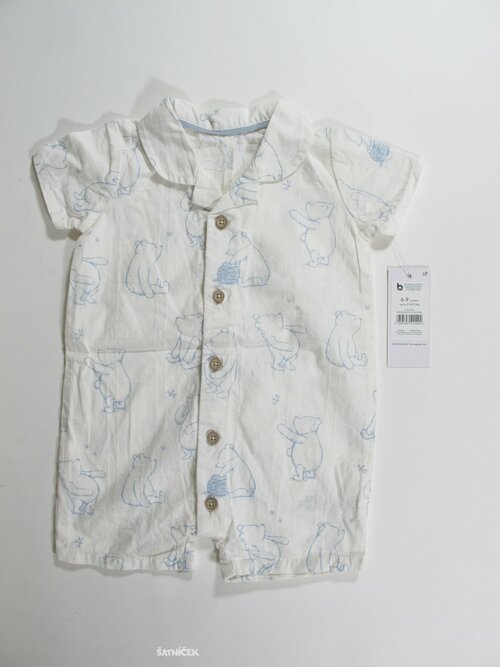 Letní overal s medvídkem pú