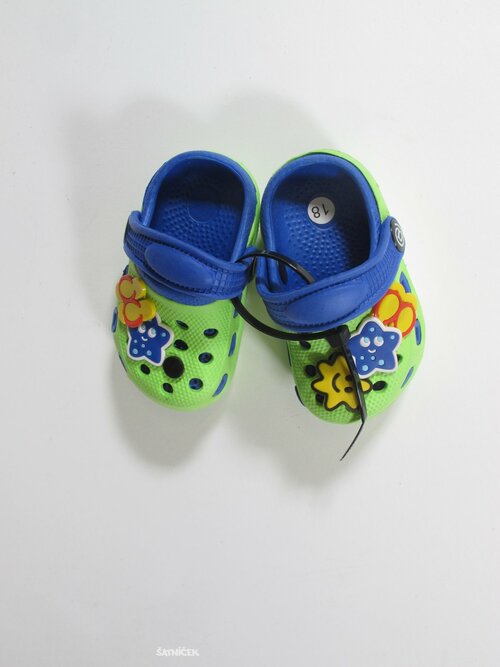 Zeleno modré botky pro kluky outlet