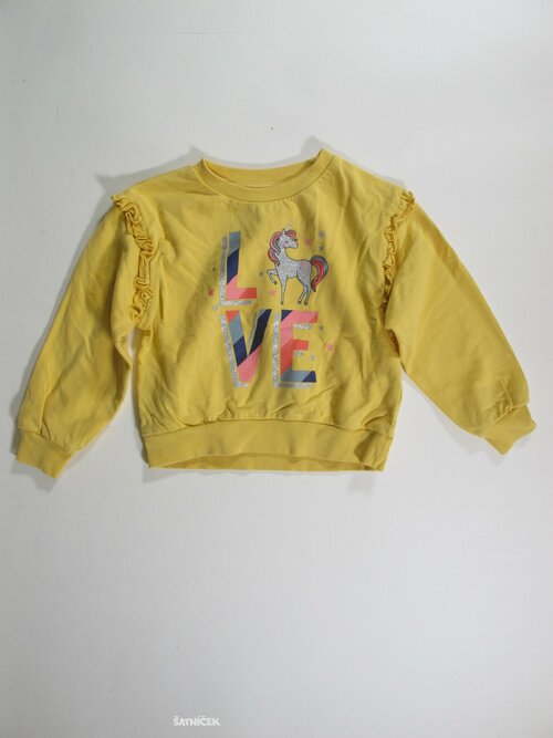 Mikina žlutá pro holky secondhand