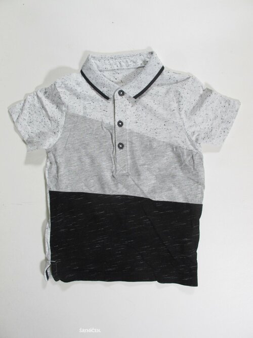 Triko pro kluky šedo černé secondhand