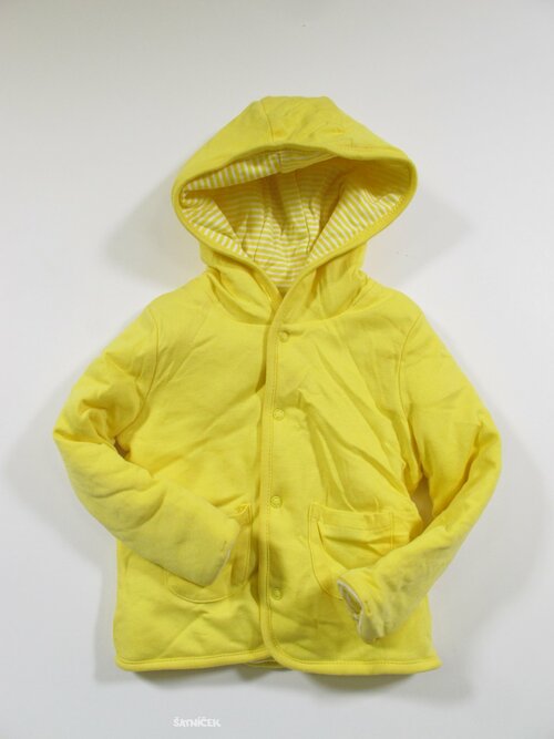 Oboustranný žlutý kabátek  secondhand