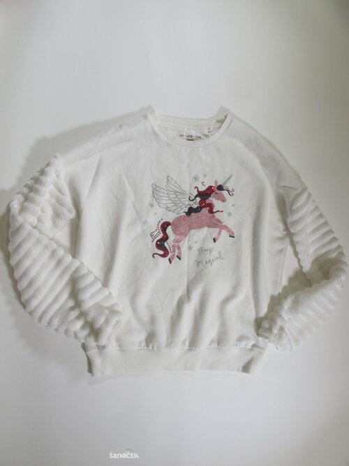 MIkina pro holky bílá secondhand