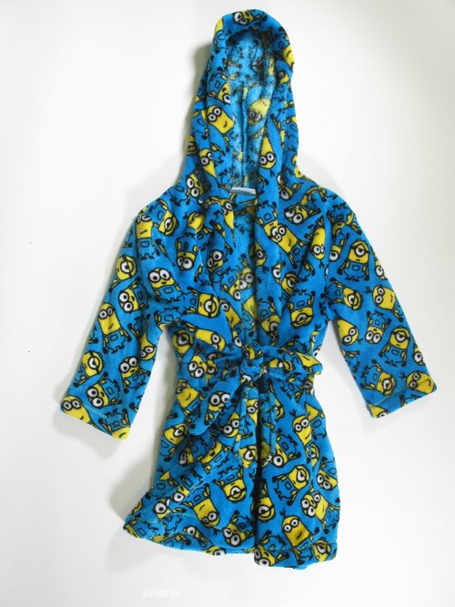 Župan pro kluky modrý mimoni secondhand