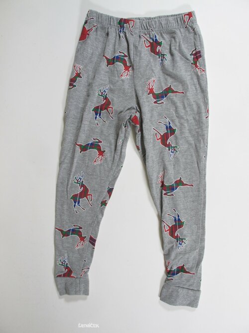 Kalhoty od pyžama vánoční secondhand