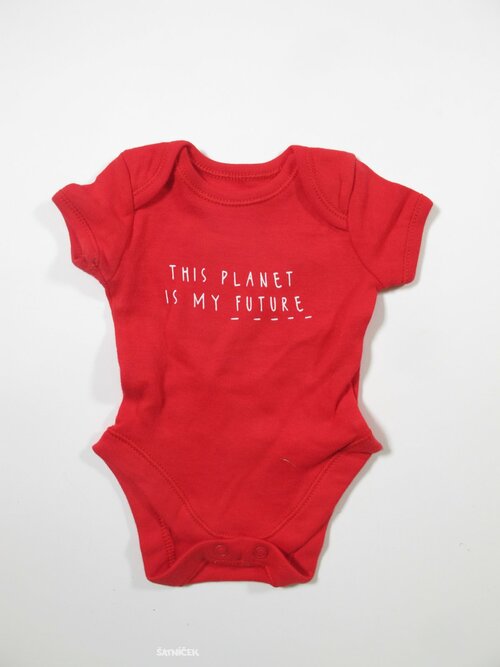 Body červené vánoční pro děti na 2,7 kg secondhand