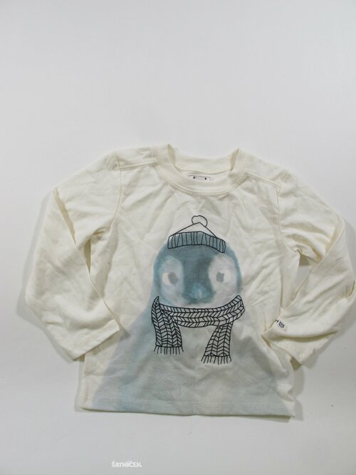 Triko dl.rukáv pro kluky světlé secondhnad