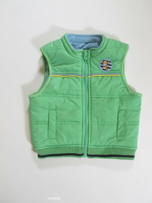 Vesta pro kluky zelená outlet