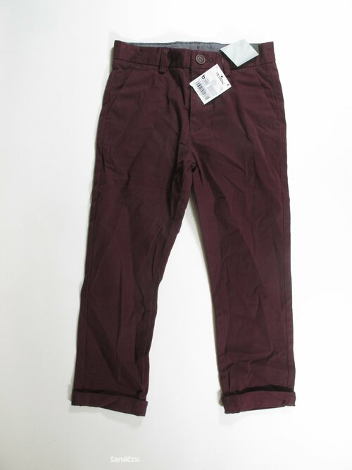 Vínové kalhoty pro kluky outlet
