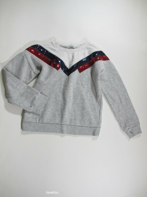 Mikina pro holky šedá secondhand