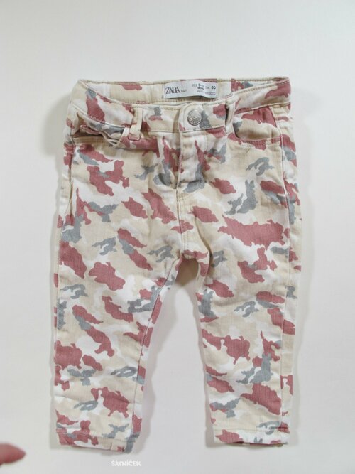 Kalhoty pro děti maskáčové secondhand