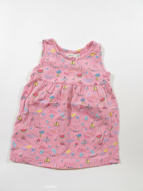 Šaty pro holky růžové secondhand