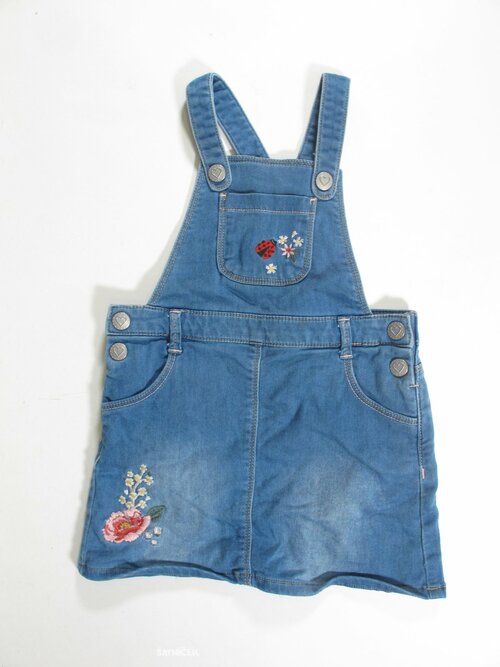 Šaty pro holky modré džínové secondhand