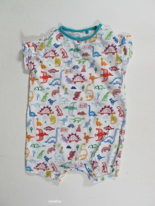 Letní overal s obrázky secondhand