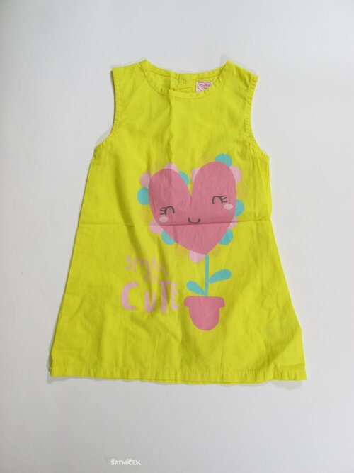 Šaty pro holky žluté secondhand