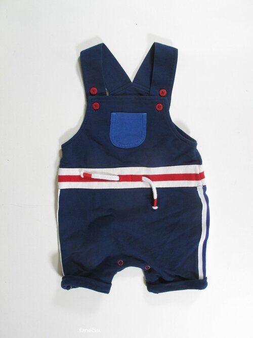 Kratasy pro kluky modro červeno bílé secondhand