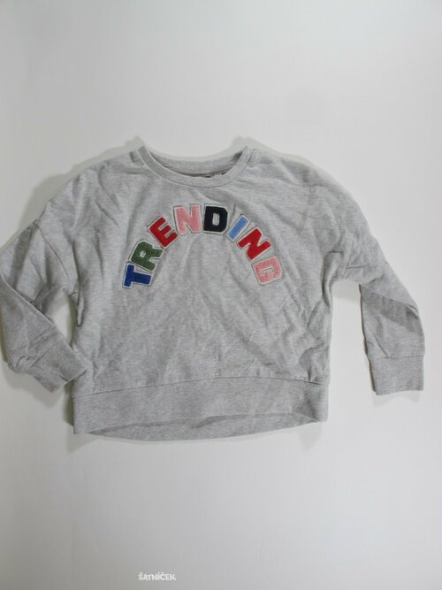Mikina pro holky šedá secondhand